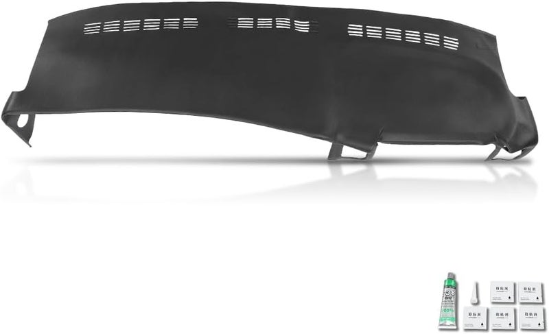 PIT66 TPE Dash Bezel Cover Dashboard, Compatible with Chevy Silverado/GMC Sierra 1500 2500 1999-2006/Avalanche 2002-2006/Silverado Sierra 3500 2001-2006/Tahoe Suburban Yukon/XL 2000-2006 - Image 1